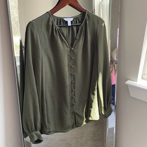 Nine West button down blouse